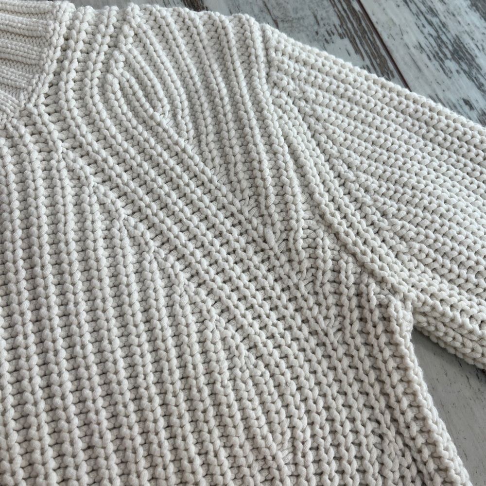 Everlane Textured Cotton Crewneck Sweater - Size XS - Picture 8 of 16